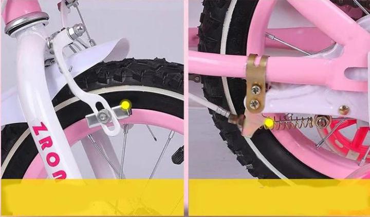 ประกอบฟรี-จักรยานเด็ก-12นิ้ว-รุ่น-zhong-สีชมพู-สีสันสดใส-เเข็งเเรง-ทนทาน-รูปทรงสวยสวย-ถูกใจเด็กๆ-ozz