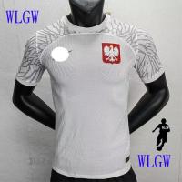 Most popular 【WLGW】Player Version Football Jersey 2022-2023 Poland Jersey Home Soccer Jerseys Shirt S-XXL