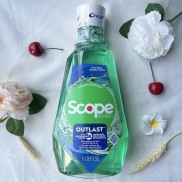 Crest scope fresh mint outlast mouthwash Rince bouche 1L mint flavor