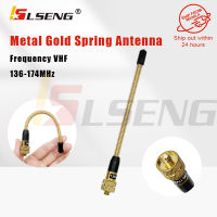 [LSENG Antenna V82A VHF 136-174MHZ Pure Copper Core Wire Two Way Radio Gold Handheld Antenna For two way radios,LSENG Antenna V82A VHF 136-174MHZ Two Way Radio Handheld Antenna Golden Pure Copper Core Cable for COMMANDER AR67,YEASU FT-4VR/FT-25R,]