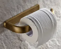 Antique Brass Wall Mounted Toilet Paper Holder Single Lever Roll Paper Holder Concise Convenient Wba171 Toilet Roll Holders