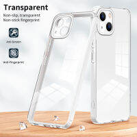 iPhone 13 Case ,Transparent Hybrid Impact Defender Hard PC Bumper and Soft TPU Shell with Detachable Camera Protection Case for iPhone 13