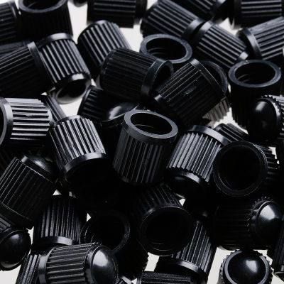 New 100 Pcs Auto Car Truck Bicycle Motorcycle Tire Tyre Air Wheel Valve Stem Cap Plastic High Quality