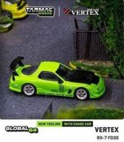 (TARMAC WORKS) VERTEX RX-7 FD3S Light Green 1:64