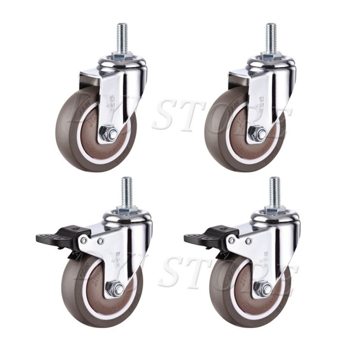 2-3-4-inch-swivel-caster-wheels-heavy-duty-caster-with-10-12x25mm-threaded-stem-no-noise-wheels-for-carts-workbench-furniture-furniture-protectors-re
