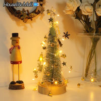 2M 20 Leds Christmas String Light With Bells Snowflake Decoration Fairy Light For Home Holiday Decoration