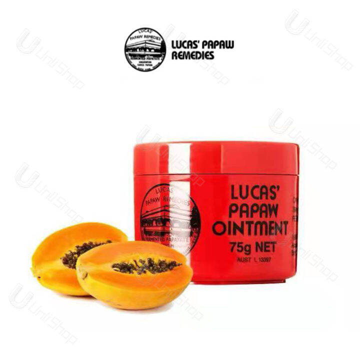 Lucas' Papaw Ointment Original Australia Pawpaw Cream for Chapped Lips