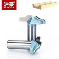 HUHAO 1pc 1/2－Shank Wood Door Pattern Endmill Router Bits สําหรับประติมากรรมงานไม้แกะสลักเครื่องตัดมิลลิ่ง