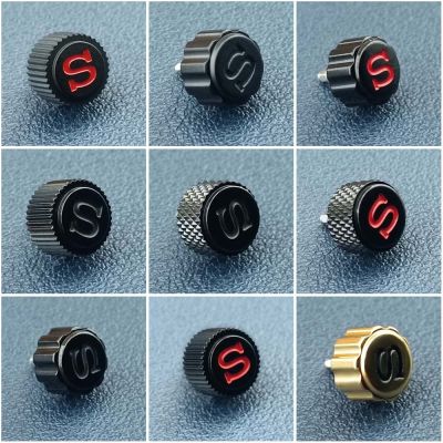 hot【DT】 Screw-in SKX007 SRPD Replace Engraved Signed S fits nh35 nh36 movement 3 Include crown stem