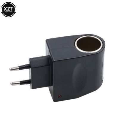∈┇♞ for Car Power Adapter 220V AC to 12V DC Socket Converter Home Auto Car Cigarette Lighter EU US Plug Car Accessories