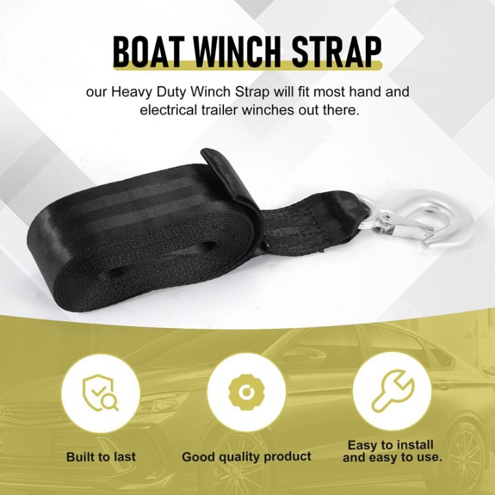 boat-trailer-winch-strap-replacement-with-hook-for-boat-fishing-jet-ski-towing-replacement-securing-tie-down-marine