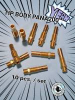 TIP BODY PANA200 ทิปบอดี้ พานา200 ใช้กับปืนเชื่อมซีโอทู สายเชื่อมไฟฟ้า ตู้เชื่อมมิก เครื่องเชื่อมมิก