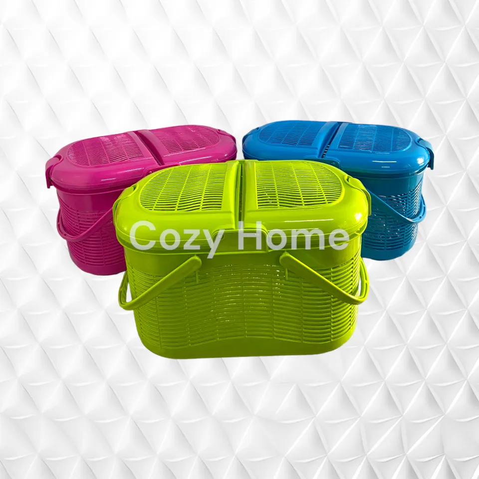 Plastic Baskets, Plastic Picnic Basket, Plastic Baskets with Lock, Plastic  Shopping Basket