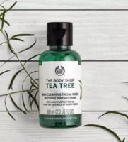 The Body Shop Tea Tree Skin Clearing Facial Wash 60ml เจลล้างหน้าสูตรสำหรับผิวที่เป็นสิว ช่วยลดการเกิดสิว ลดการเกิดเชื้อแบคทีเรีย