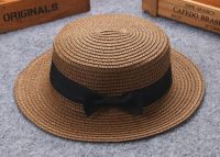 【CC】 Baby Boater Beach Hat Wide side Kids Boys Panama Classic Flat Children Gorros