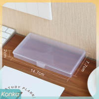 ✨ Konka กล่องเก็บสติกเกอร์เครื่องเขียนกล่องจัดระเบียบกล่องเครื่องมือศิลปะเคสงานฝีมือตั้งโต๊ะ