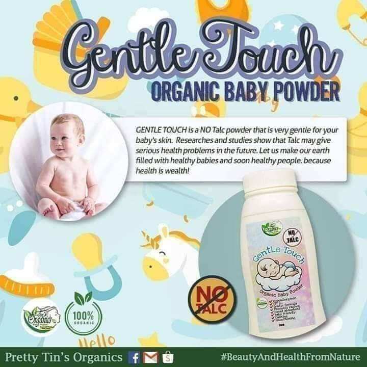Gentle Touch Organic Baby Powder No Talc Lazada PH