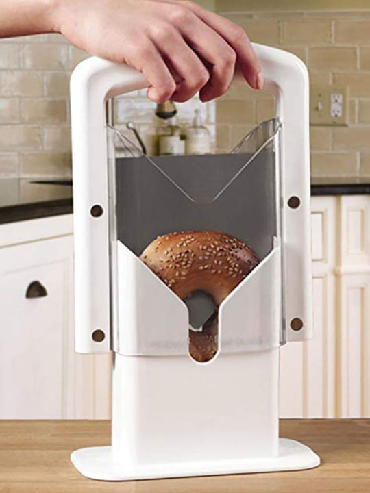 jiang-เครื่องหั่นเบเกิลโยตินของแท้สินค้าใหม่เครื่องตัดขนมปังเค้กขนมปังพร้อมใบมีดสแตนเลสอุปกรณ์ในครัว
