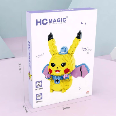 ตัวต่อการ์ตูนญี่ปุ่น HC Magic No.9087  1,672 ชิ้น
