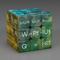 Mathematical Physical Chemistry Element Creative Third-order Magic Cube Educational Toy Children Student Gifts Brain Train Toy