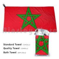 【Yayi is blessed by incense】3 2 1 Long Live The Stitcans Beach Towel Quick Dry Quality Maghrib Morocco Pride King Mohamed 6 Hackim