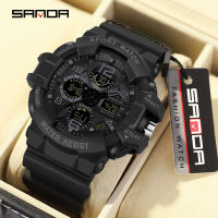 onlcicn SANDA Brand Military Watch Men Digital Shock Sports Watches For Man Waterproof Electronic Wristwatch Mens