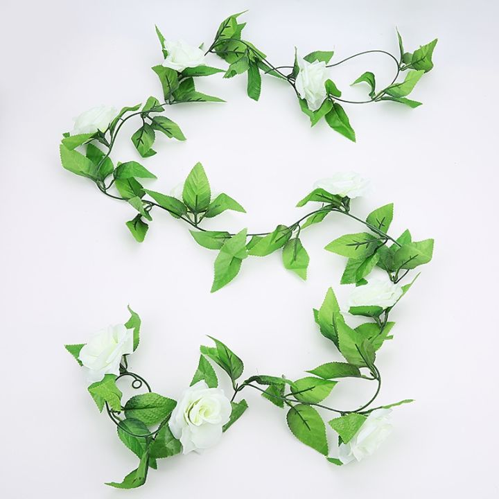 cc-250cm-lot-silk-vine-with-leaves-wedding-decoration-fake-leaf-diy-hanging-garland-artificial