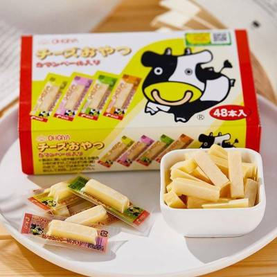 [พร้อมส่ง] 🐮 Ohgiya Cheese Sticks 48P ชีสสติ๊ก ชีสวัว  🐮✨