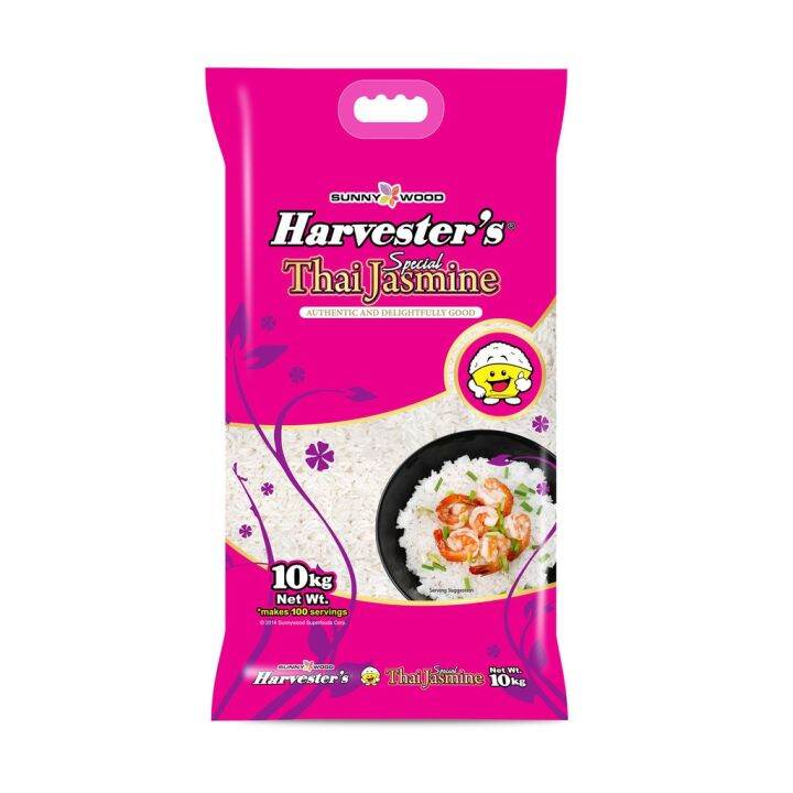 Harvesters Special Thai Jasmine Rice 10kg Lazada PH
