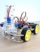 khung xe ROBOT - Xe 4 Bánh Điều Khiển qua Bluetooth dùng arduino