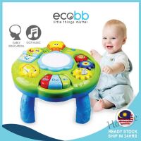 【hot sale】 ✉◈❐ C01 Baby Toy Educational Piano Pat White Drum Musical Baby Activity Learning Table Game Playing Toys Mainan Muzik Bayi