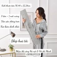 Sàn nhựa giả gỗ - Tự dán - Có Sẵn keo độ dày 2mm