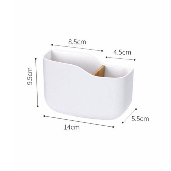 ulcer-ps-ps-ที่ยึดรีโมทคอนโทรลแบบมีกาว-อุปกรณ์เคลื่อนที่เคลื่อนที่-สร้างสรรค์และสร้างสรรค์-รีโมทคอนโทรลติดผนัง-ของใหม่-สีขาวขาว-กล่องเก็บของจิปาถะ-บ้านในบ้าน