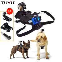 ✺❦ Pet Dog Fetch Harness Chest Strap Shoulder Belt Mount Base For Hero Gopro 9 8 7 5 SJCAM ENKEN h9 YI 4k Sports Camera Accessories