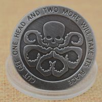 【YD】 SHIELD Agent Hydra Comics Collection Gifts Souvenir Crafts Commemorative Coin