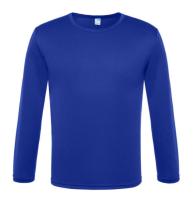 New Style Mens Long-Sleeved Cotton Blend Candy Color Round-collar T-Shirt ABD101