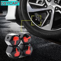 【CW】✸✳❍  DSYCAR 1Set Fashion Zinc Alloy Anti-theft Middle Car Tire Caps Tires Stem Air Cap Airtight Covers