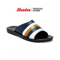 *Best Seller* Bata บาจา รองเท้าแตะ ีองเท้าลำลอง รองเท้าแตะแฟชั่น รองเท้าแตะแบบสวม รองเท้าแตะใส่สบาย ลายทาง พื้นดำ 8619286