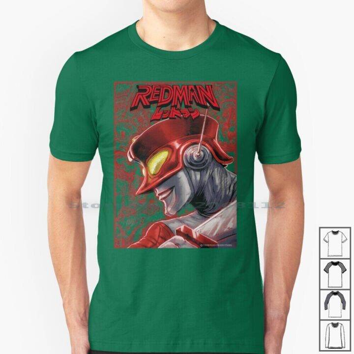 Redman - The Kaiju Hunter T Shirt 100% Cotton Redman Kaiju Monster Hero ...