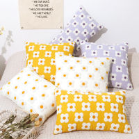 Floral Cushion Cover Pink Purple Yellow Green Pillow Cover for Home Decoration Living Room Bed Room Sofa Couch Chair 45*4530*50