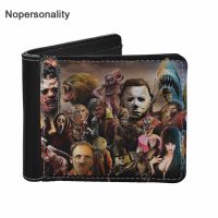 ZZOOI Nopersonality Mini Man Wallet Horror Movie Style Male Coins Bag Small Boy Money Clutch Pouch Special Birthday Gift to Friends