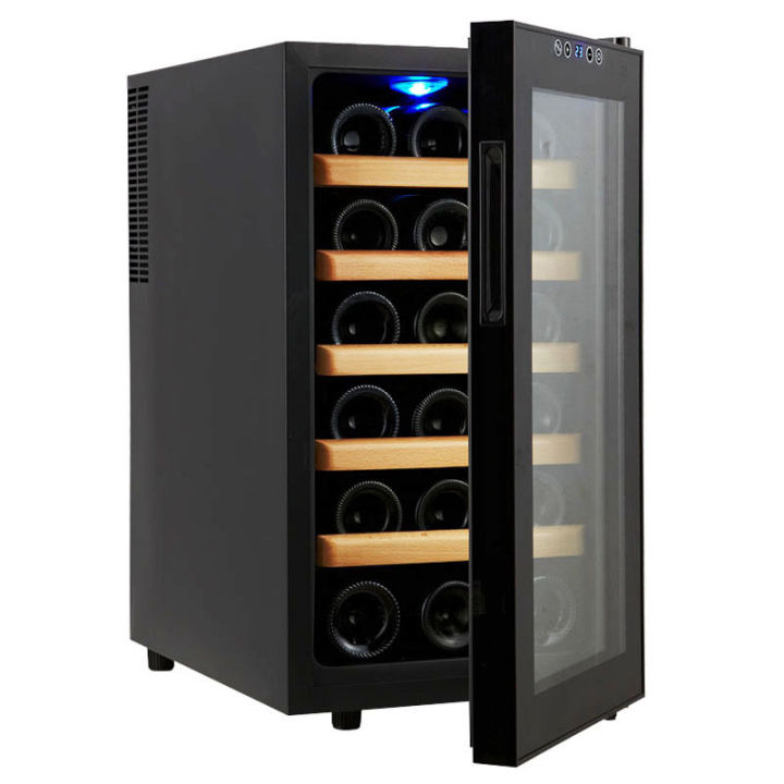 vinocave-ตู้แช่ไวน์-ตู้ไวน์-ตู้เก็บไวน์-18-bottles-sc-18a-ตู้ไวน์-ตู้เก็บไวน์-ตู้แช่ไวน์สด-ตู้แช่ไวน์ขนาดเล็ก-ความจุ-18-ขวด-จอ-led-wine-refrigerator