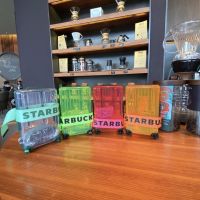 Starbuck มินิกระเป๋าดาวถุงของขวัญสีน่ารักลิปสติกกล่องของเล่นเด็กสีเหลืองสีเขียวสร้างสรรค์ของขวัญ