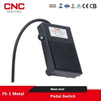 CNC FS-1 AC 250V 10A Heavy Duty Metal Momentary Electric Power Antislip Foot Pedal Switch Electrical Circuitry  Parts