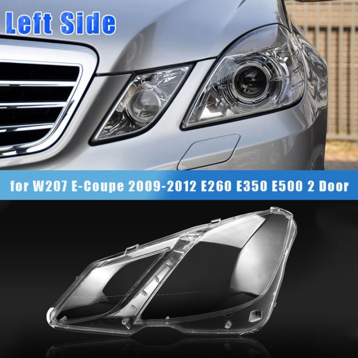 for-mercedes-benz-w207-e-coupe-2009-2012-headlight-lens-cover-headlight-shade-shell-headlight-glass-cover