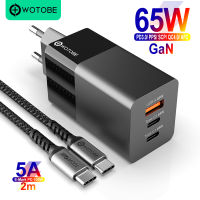 65วัตต์ GaN USB-C ผนังชาร์จ,พอร์ต PD65W PPS 45วัตต์20วัตต์สำหรับแล็ปท็อป 1312ซัมซุง P4030 MI11สถานีชาร์จ