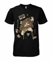 Samurai Fencing Funny Black T-Shirt Unisex Tees S-4XL-5XL-6XL