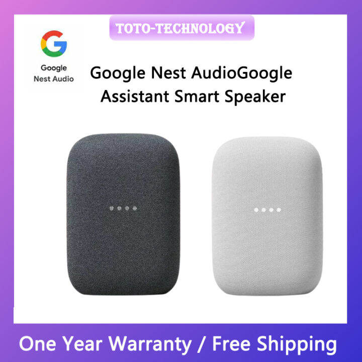Google Nest Audio Google Assistant Smart Speaker & Home Assistant Smart