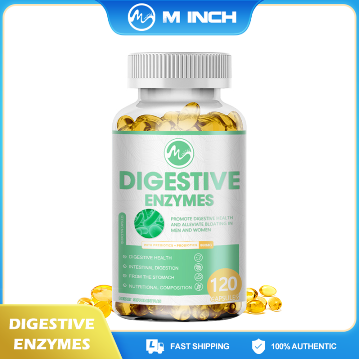Digestive Enzyme 860mg Capsules with Probiotics Support Better