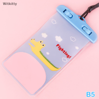 Witkitty กระเป๋าว่ายน้ำกันน้ำเคสโทรศัพท์กระเป๋ากันน้ำกระเป๋าใส่โทรศัพท์